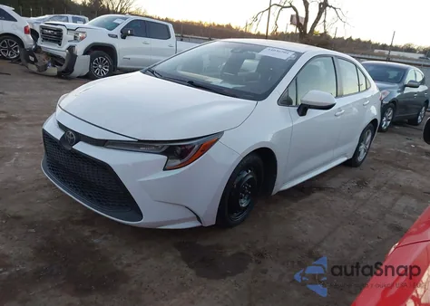 2020 Toyota Corolla Le z USA, uszkodzony, nr VIN JTDEPRAE0LJ021803